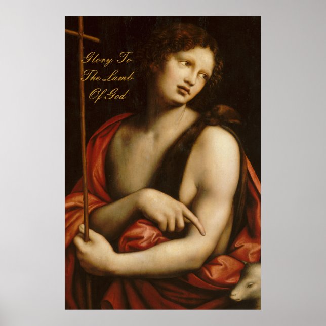 GLORY TO THE LAMB of GOD Poster (Framsidan)