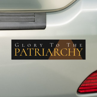 Glory to the Patriarchy Bildekal