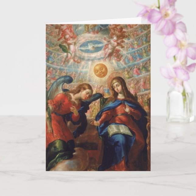 Glory to the Virgin Mary Card Kort (Orkide)