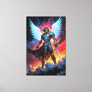 Gloryblade Archangel Michael Canvastryck
