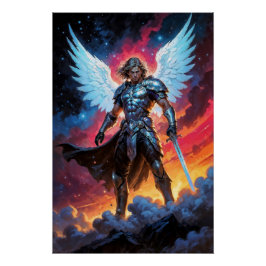 Gloryblade Archangel Michael Perfect Poster