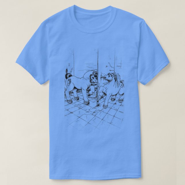 Gloryhole Ponies T Shirt (Design framsida)