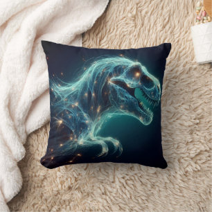 Glosing Tyrannosaurus Rex in Mystical Atmosphere Kudde