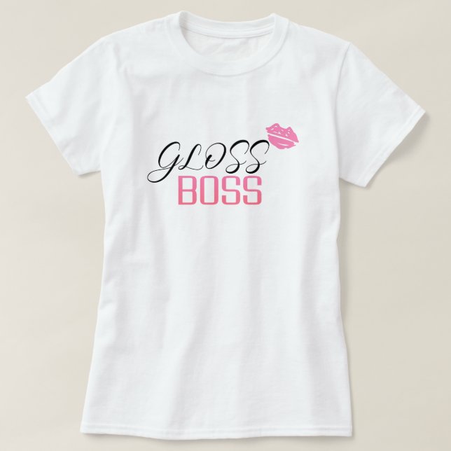 Gloss Chef T Shirt (Design framsida)