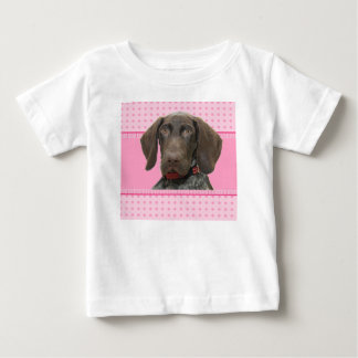 Glossy Grizzly Puppy Girl Tee