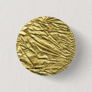 Glossy guld foil knapp
