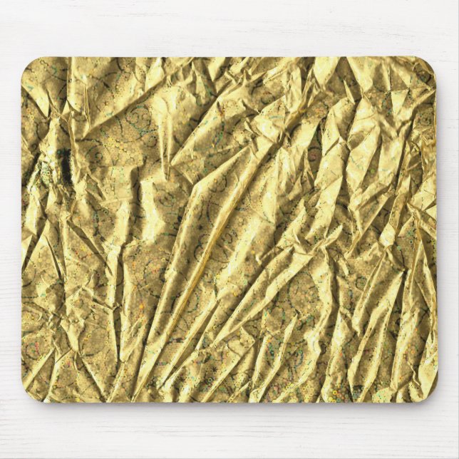 Glossy guld foil musmatta (Framsidan)