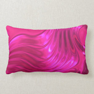 Glossy Hollywood Cerise Toppen Rosa Lumbarkudde