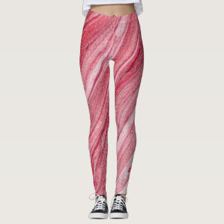 Glossy Nagel polsk: Texturerad bakgrund Leggings
