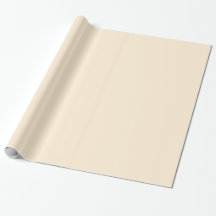 Glossy Papaya Whip Off White Wrapping Papper