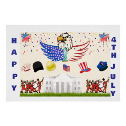 Glossy Poster -4 juli Perfect Poster