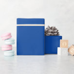 Glossy Solid Sapphire Blue Presentpapper<br><div class="desc">Vill du hitta fast färg-emballering som är papper för ditt emballage? Jag har ställt några av de mest populära färg till förfogande i min affär. Om du inte hittar vad du behöver,  bara fråga och jag gör det åt dig</div>