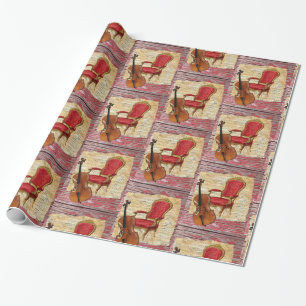 Glossy Wrapping Papper, Cello Victorian Presentpapper
