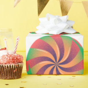 Glossy Wrapping Papper Gift Färg Pirata Ett tecken Presentpapper