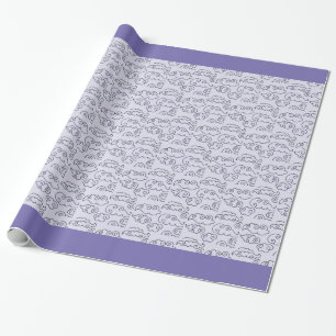 Glossy Wrapping Papper, JAPANESE CLOUD MÖNSTER Presentpapper