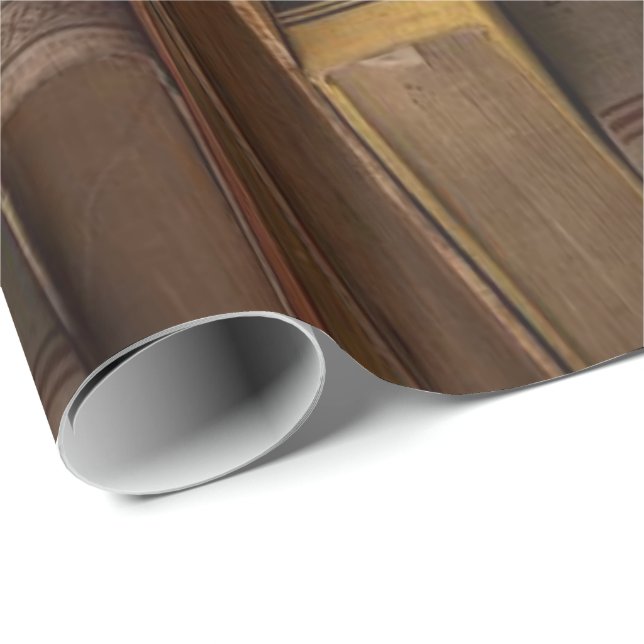 Glossy Wrapping Pappert Bokar Presentpapper (Rullad Hörn)