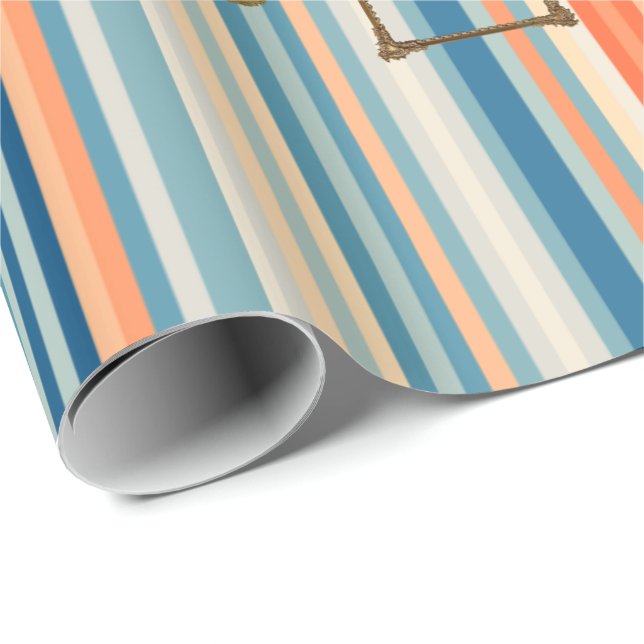 Glossy Wrapping Pappra Rand Presentpapper (Rullad Hörn)