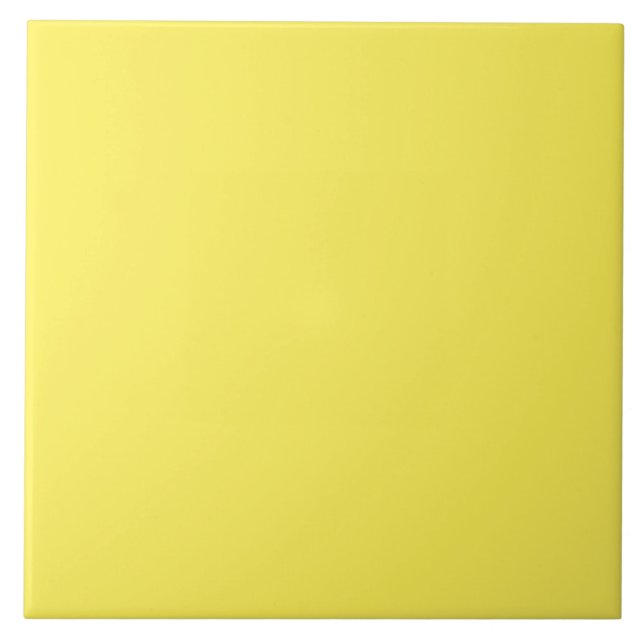 Glossy Yellow Kakelplatta (Framsidan)