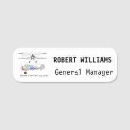 Gloster Gladiator: Classic Namn bricka Namnbricka