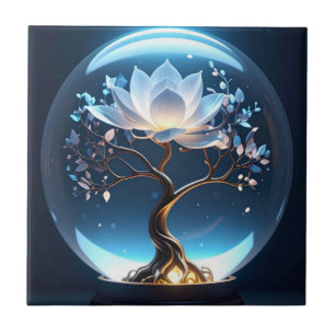 Glotus Globe Ceramic Tile Art Kakelplatta