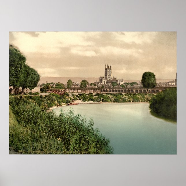 Gloucester Cathedral II, Gloucestershire, England Poster (Framsidan)