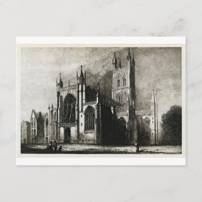 Gloucester Cathedral Vykort (Framsida)