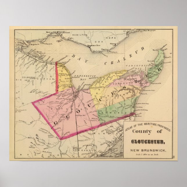 Gloucester Co, NB Poster (Framsidan)