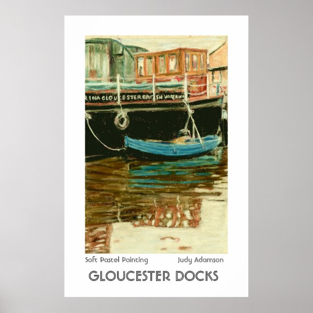 Gloucester Docks Fine Art Print eller Poster (Framsidan)