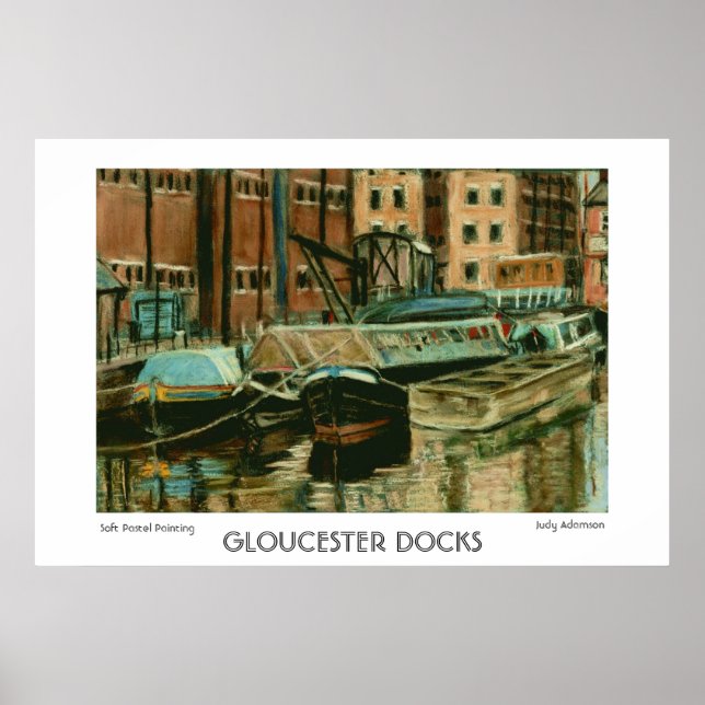 Gloucester Docks Skriv ut eller Poster (Framsidan)