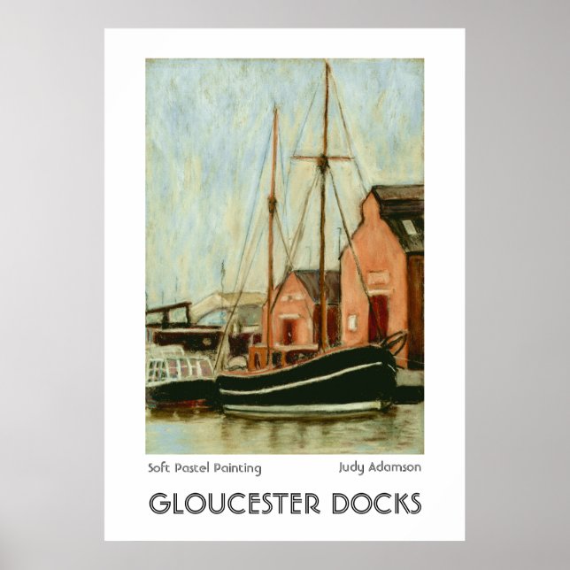 Gloucester Docks Skriv ut eller Poster (Framsidan)