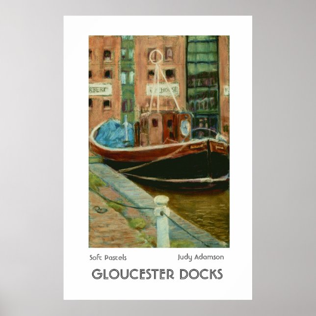 Gloucester Docks skriver ut eller Poster (Framsidan)