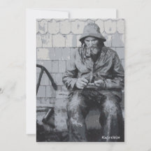 Gloucester Fisherman som stoppade sina Nets Flat C