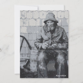 Gloucester Fisherman som stoppade sina Nets Flat C Inbjudningar