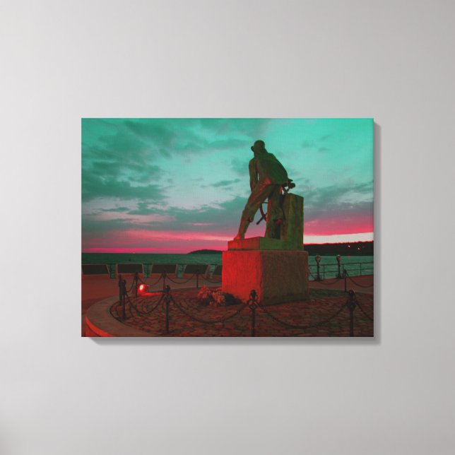 GLoucester FISKARE STATY INSVÖPT Canvastryck (Framsida)