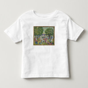 Gloucester hamn (olja på kanfas) t-shirt