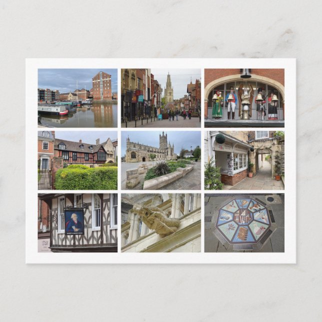Gloucester Helg Vykort (Framsida)