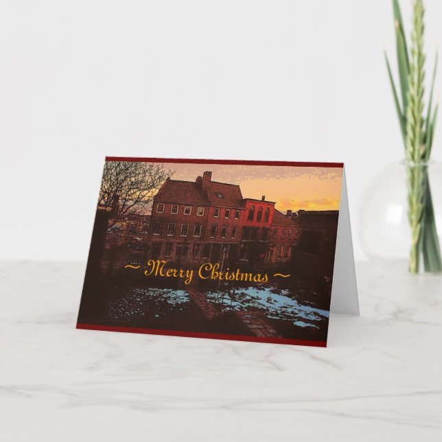 Gloucester julkort helgkort (Framsida)