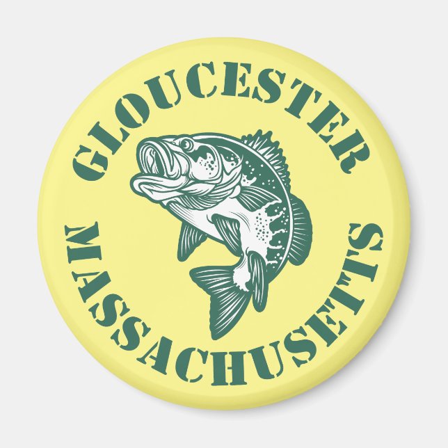 Gloucester,Massachusetts Magnet (Framsidan)