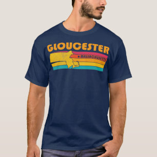 Gloucester Massachusetts Vintage Distress Souven T Shirt