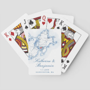 Gloucester MORSA Cape Ann Destination Wedding Favo Casinokort