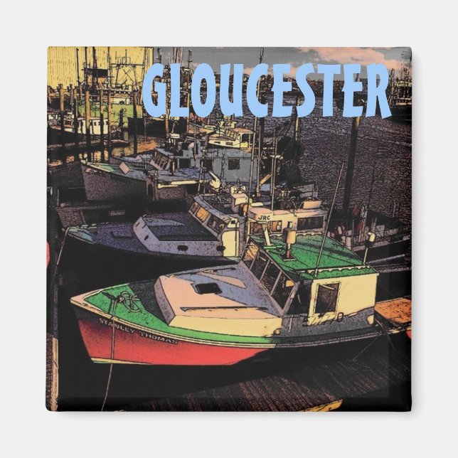 Gloucester (MORSA) Magnet (Framsidan)