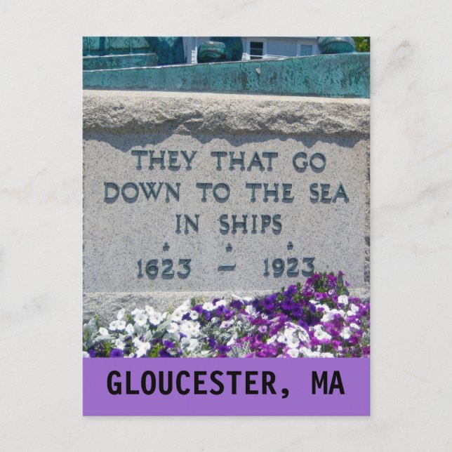 GLOUCESTER, MORSA POSTCARD VYKORT (Framsida)