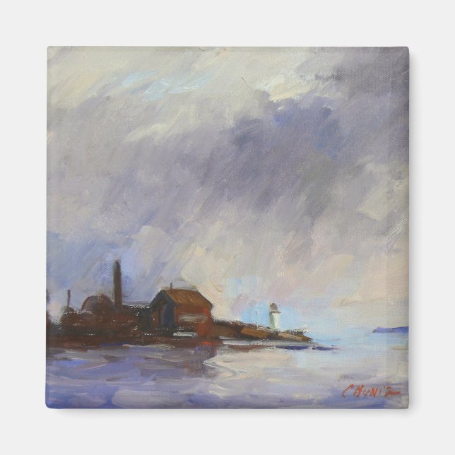 "Gloucester Paint Factory" Magnet (Framsidan)