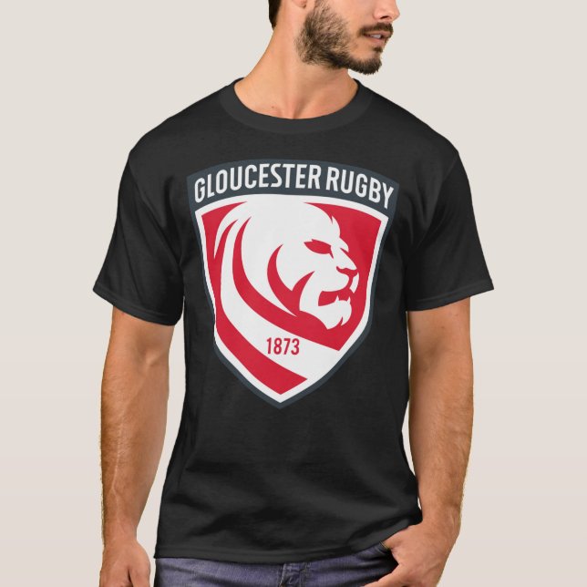 Gloucester rugby Classic T-Shirt (Framsida)