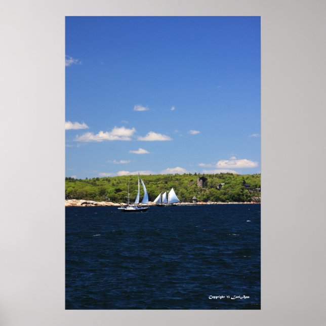 Gloucester Sailboat 3 Poster (Framsidan)
