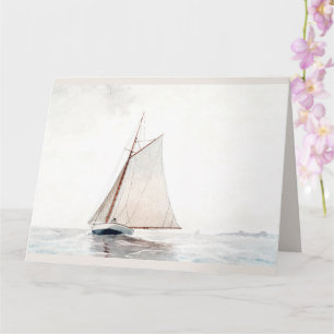 Gloucester segling av Winslow Homer Kort