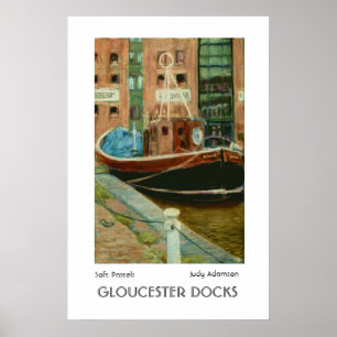 "Gloucester skeppsdocka tryck eller affisch