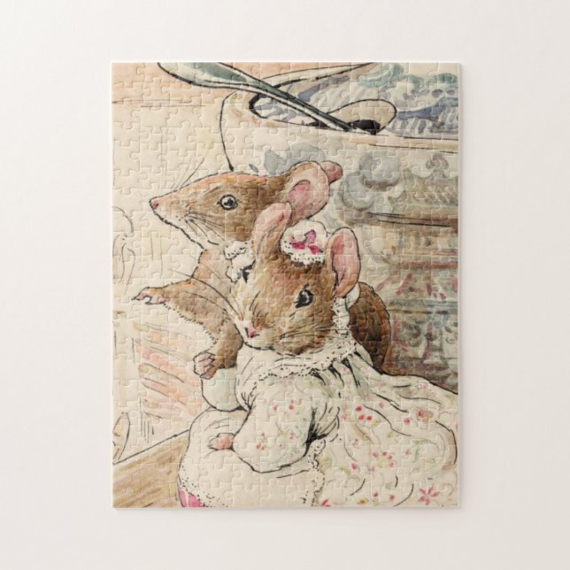Gloucester Tailor's Lament by Beatrix Potter Pussel (Vertikal)