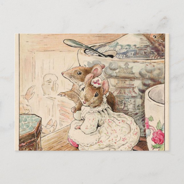 Gloucester Tailor's Lament by Beatrix Potter Vykort (Framsida)