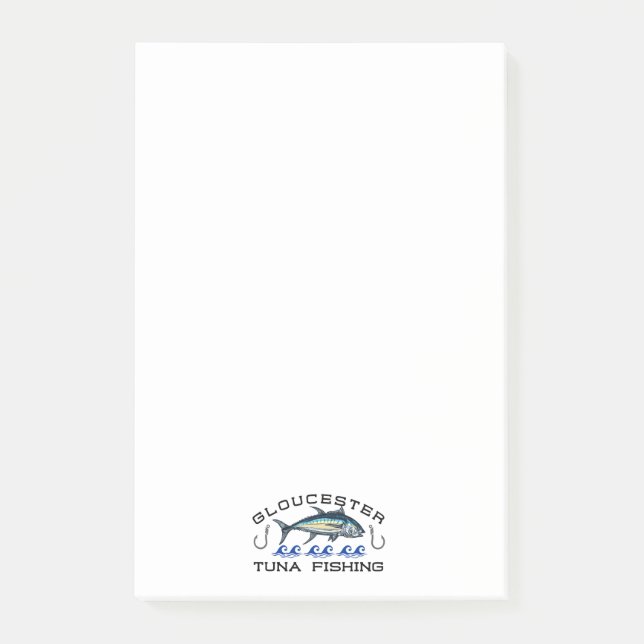 Gloucester Tuna Fishing Post-it Block (Framsida)